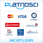 obsługujemy płatności online dzięki platnosci.pl