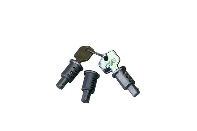 Wkład zamka 3 szt. z 2 kluczykami SIII / FC 101 / Defender ( wczesne wersje )