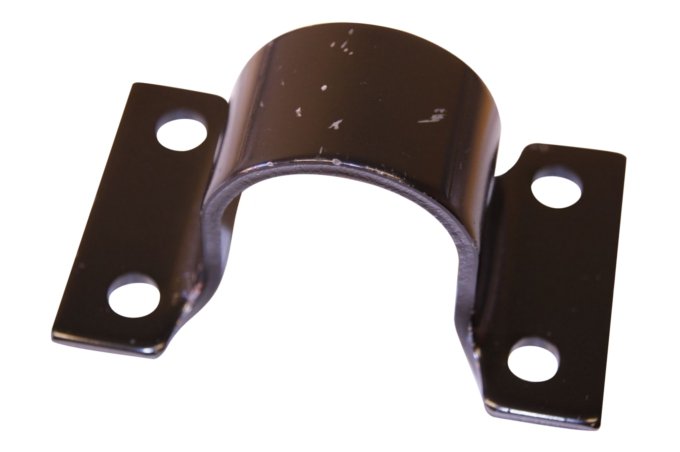 Obejma metalowa gumy zamocowania stabilizatora mostu tył Defender 110/130