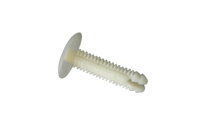 Kołek plastikowy tapicerki dachu Defender biały