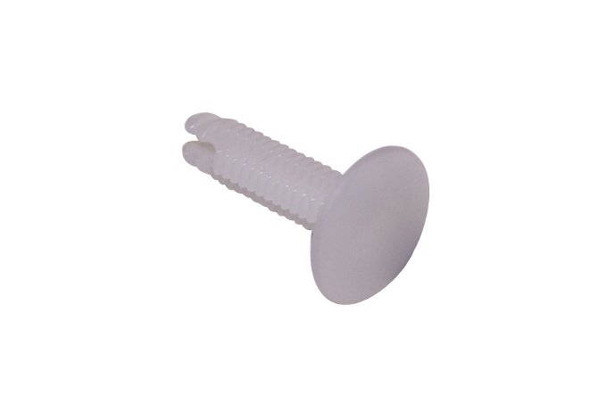 Kołek plastikowy tapicerki dachu Defender biały