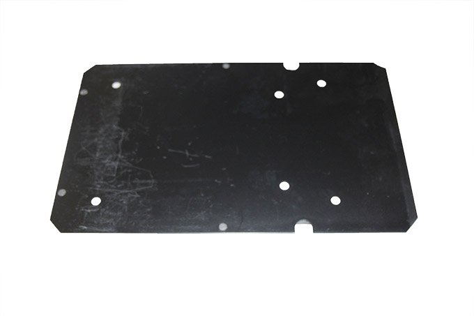 Blacha środkowa górna podstawy foteli przednich Defender od 2007