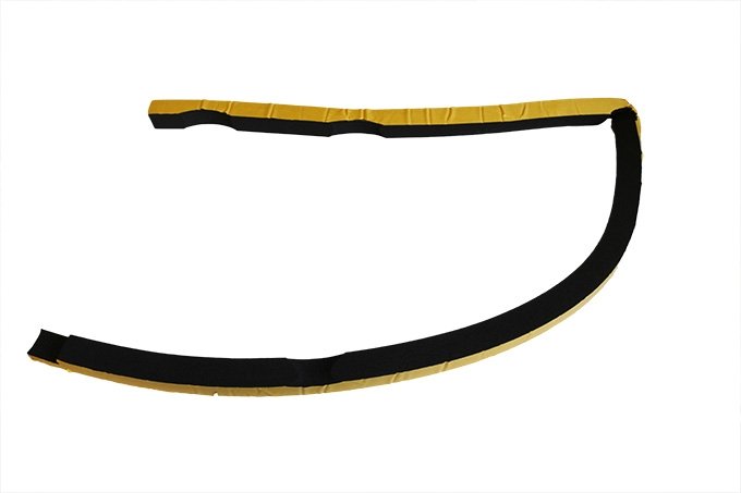 Uszczelka nadstawki ramki szyby tył dolna prawa Defender 110