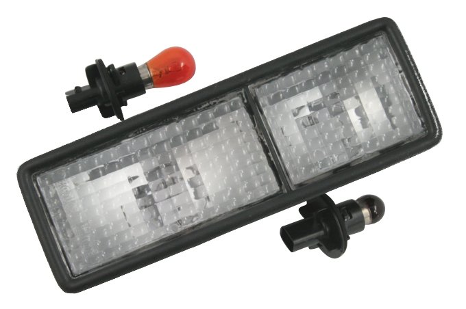 Lampa tył w zderzaku Discovery od 95 lewa (biały klosz)