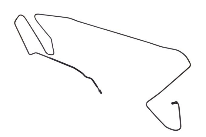 Przewód hamulcowy od regulatora siły hamowania przód prawy Discovery od 95