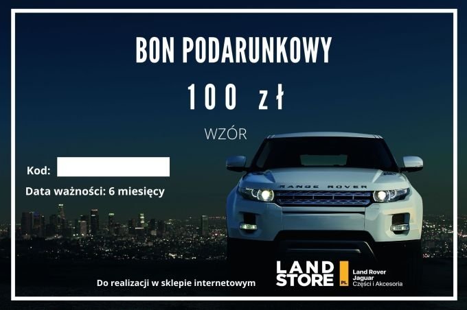 Bon podarunkowy 100 zł