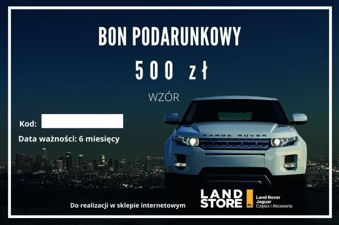 Bon podarunkowy 500 zł