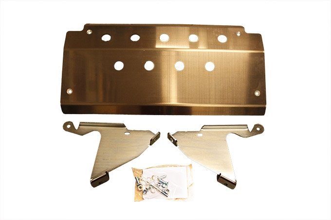 Osłona drążka kierowniczego przód (aluminiowa) Terrafirma Defender (LHD)