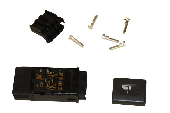 Przełącznik sterowania wyciągarką Defender od 2002 (VIN:2A622424) / Defender od 2007 / Discovery II