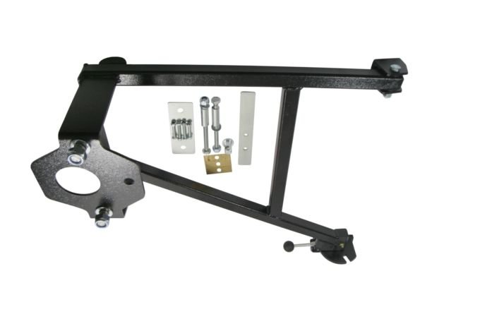 Uchwyt koła zapasowego Defender do 2002 (ramię uchylne tył) Soft Top