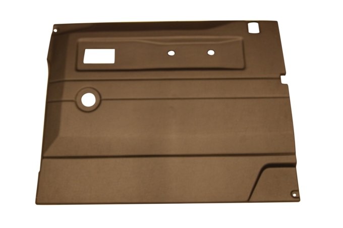 Tapicerka drzwi przód prawe Defender do 2006 (VIN:6A719521) (Black, manulane szyby)