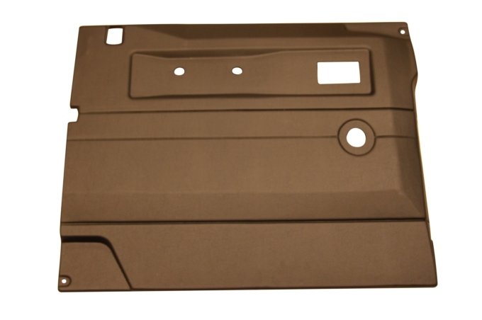 Tapicerka drzwi przód lewe Defender do 2006 (VIN:6A719521) (Black, manulane szyby)