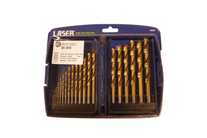 Komplet wierteł tytanowych (1mm -10mm)