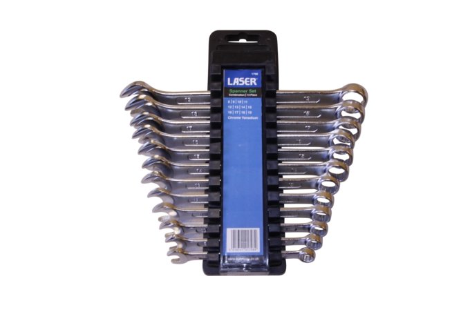 Zestaw kluczy płasko-oczkowych 8-19mm