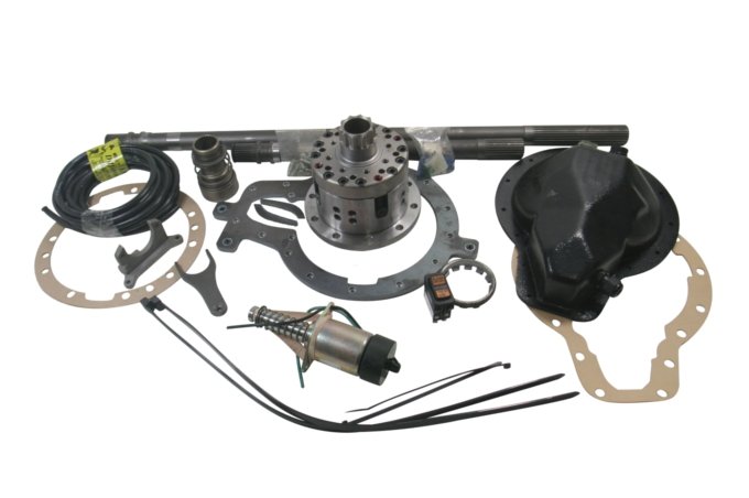 Blokada mechanizmu różnicowego mostu przód (w komplecie z przegubami i półośiami) Defender 90/110/130 / Discovery / RR - KAM