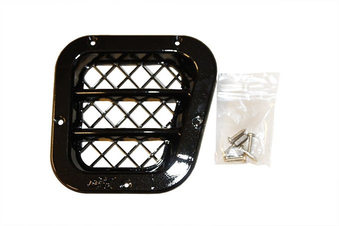 Kratka wlotu powietrza błotnik przód prawy bok Defender 300 TDI / TD5 / Defender od 2007 (Java Black)
