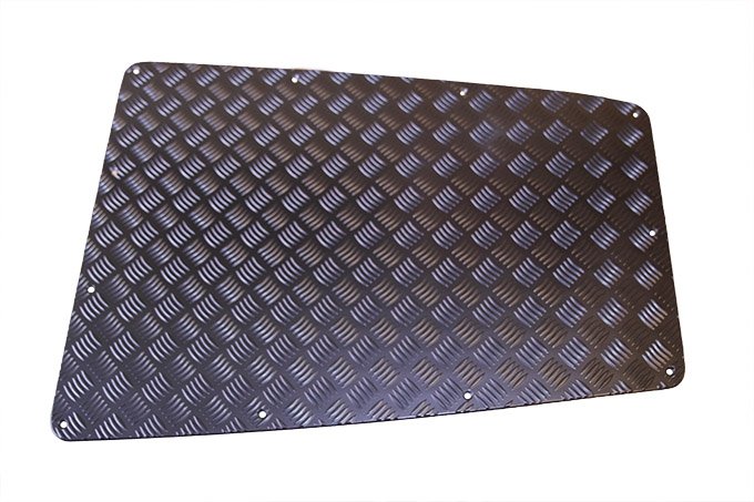 Nakładka pokrywy silnika Defender do 2007 (czarna)