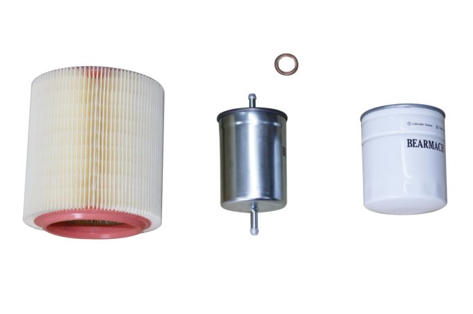 Zestaw filtrów RR V8 3,5/3,9 EFI od 86 do 91 (VIN: GA464553)