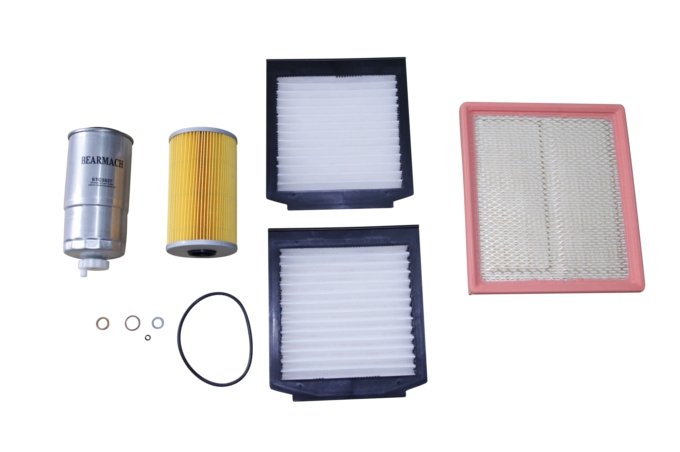 Zestaw filtrów RR P38 2,5 diesel do 95 (grudzień) do numeru silnika 33978348