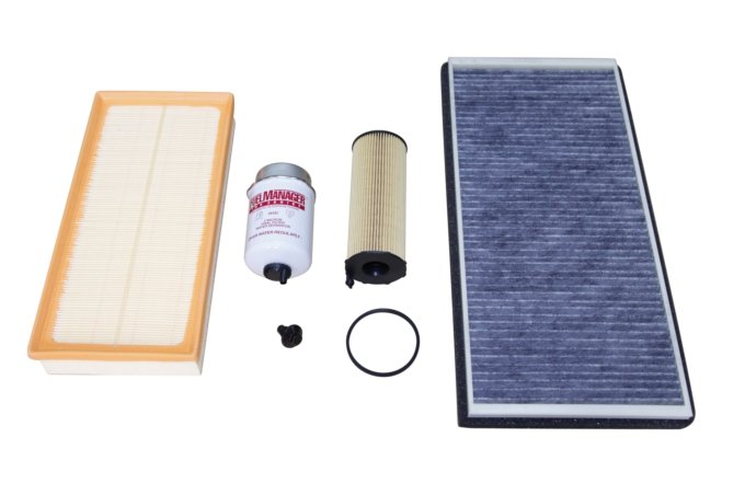 Zestaw filtrów 3,6 V8 diesel RR L322 / RR od 2010