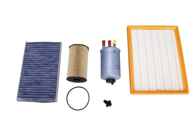 Zestaw filtrów Discovery 3 2,7 V6 diesel do 2006 (VIN: 6A999999)