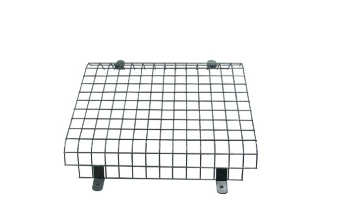 Ochraniacz lamp przód LR SIII / Defender (pojedynczy - siatkowy) ocynk