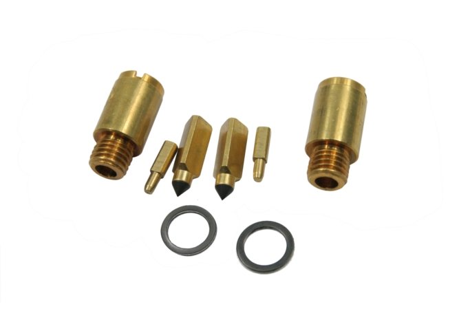 Zawory iglicowe gaźnika Weber V8