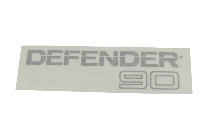 Naklejka "Defender 90" tył (Light Grey)