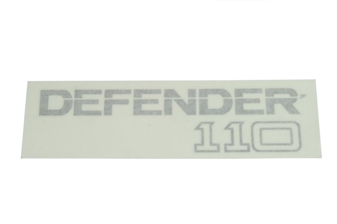 Naklejka "Defender 110" tył (szara)
