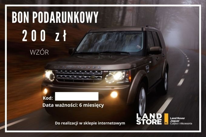 Bon podarunkowy 200 zł