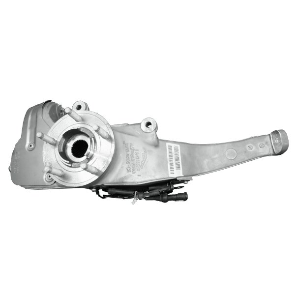 Zwrotnica kompletna z piastą przód prawa