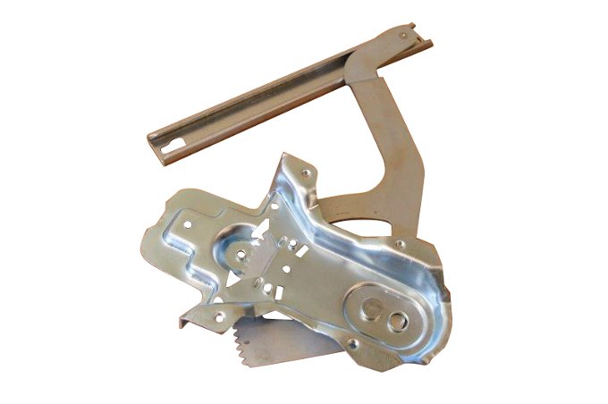 Podnośnik szyby drzwi tył lewe Discovery II