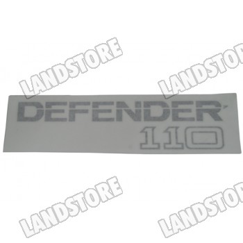 Naklejka "Defender 110" tył
