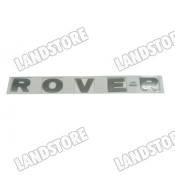 Naklejka "ROVER" pokrywy silnika Discovery 3 / Discovery 4 (metallic)