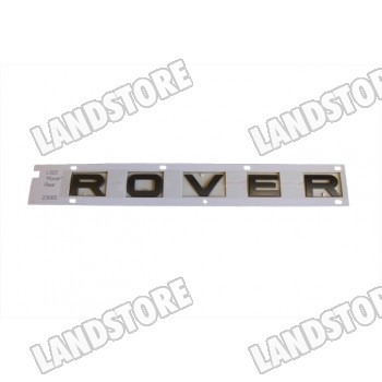 Naklejka "ROVER" klapy tył RR L322 od 2006 (VIN:6A000001) do 2008 (VIN:8A999999) (Brunel Metallic)