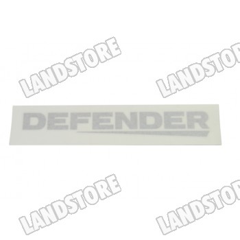 Naklejka "Defender" błotnika tył Defender od 2007 (Titan)