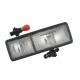 Lampa tył w zderzaku Discovery od 95 prawa (biały klosz)
