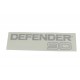 Naklejka "Defender 90" tył (Light Grey)