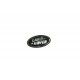 Logo "Land Rover" klapy tył RR L322 / RR Sport / RR Evoque (czarno - srebrne)