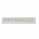 Naklejka "Defender" błotnika tył Defender od 2007 (Titan)
