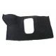 Dywanik welurowy tunel środkowy dół Defender TD5 od 2003 (VIN 3A647097) Ebony Black