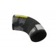 Rura gumowa intercooler dół kolanko 200 TDI Discovery / RR