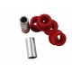 Silenblok Panharda Defender do 2002 (VIN:2A626645) / Discovery / RR (2 szt.) Polybush (czerwone)