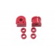 Komplet gum zamocowania stabilizatora mostu tył Defender 90 / Discovery / RR (Polybush)