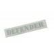 Naklejka "Defender" błotnika tył Defender od 2007
