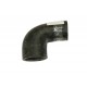 Rura gumowa intercooler (kolanko) do przepustnicy 2,2 diesel Defender od 2007