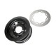 Felga stalowa Defender / Discovery / RR (7,0 x 16" / 5 x 165 / ET08) z BeadLock (czarna) Terrafirma