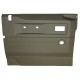 Tapicerka drzwi przód lewe Defender do 2006 (VIN:6A719521) (Dark Grey, manulane szyby)