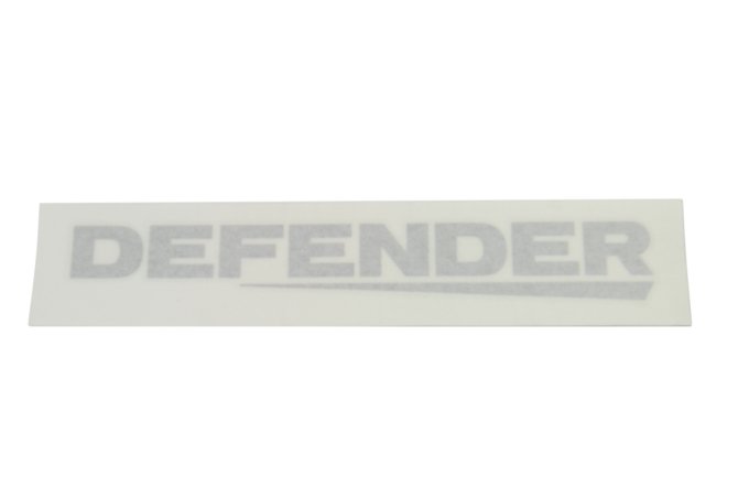 Naklejka "Defender" błotnika tył Defender od 2007 (Titan)