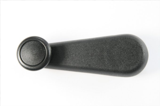 Korbka podnoszenia szyby drzwi Defender od 94 (czarna)